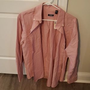 Saltwater Red Izod Dress Shirt